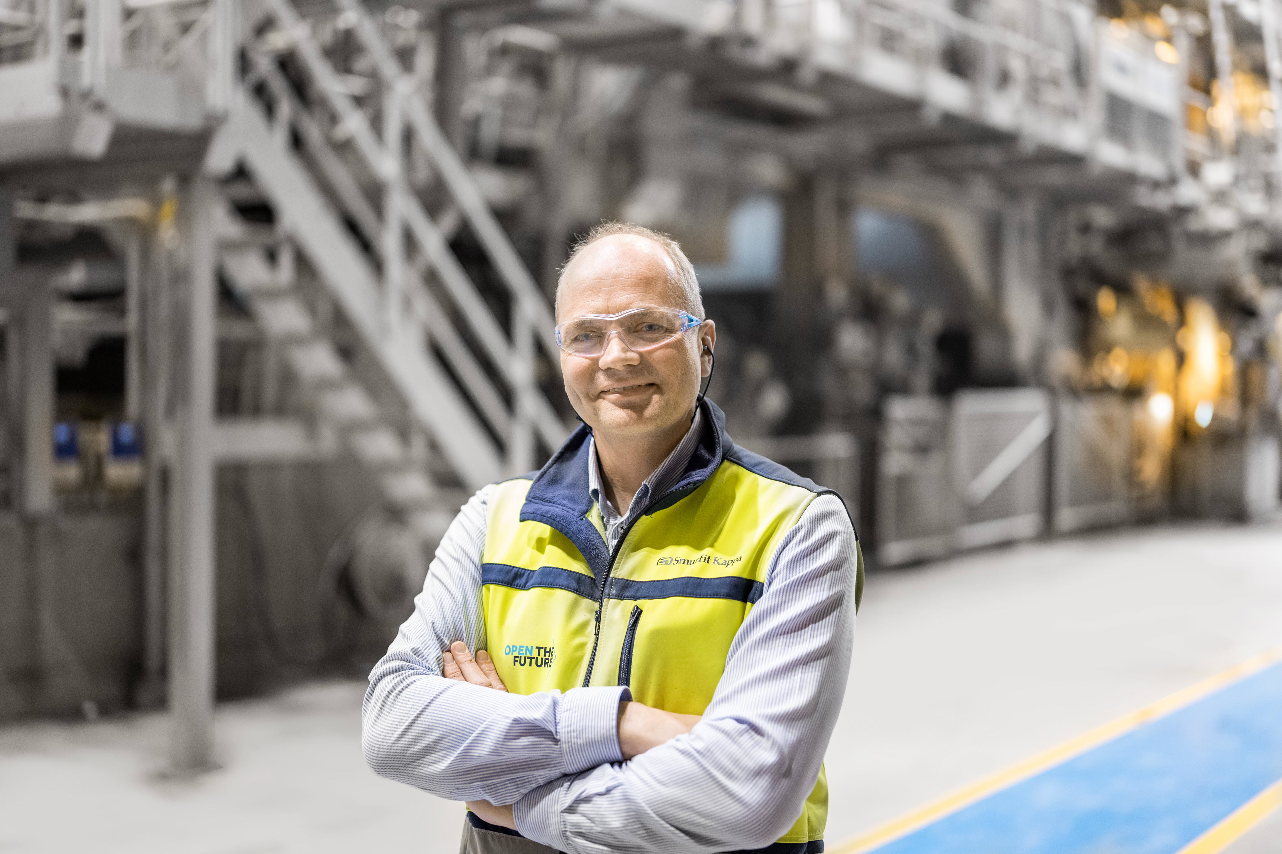 Wouter Lap, Gesch&auml;ftsf&uuml;hrer von Smurfit Kappa Roermond Papier